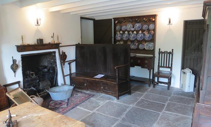 Cottage interior - Joseph Parry's